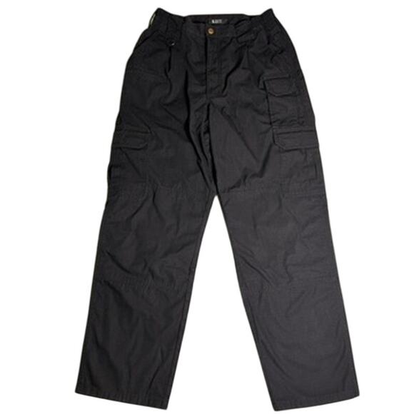 5.11 Tactlite Pro Ripstop Cargo Pants Mens 32 x30 Black Utility Army Gorpcore - Picture 1 of 11